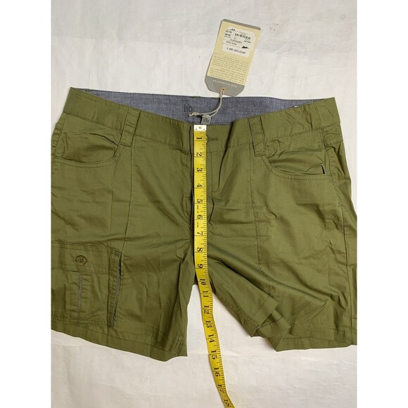 Horny Toad Shorts Womens 10 Green Jumpstart 5” Swamp Cargo - Picture 9 of 10